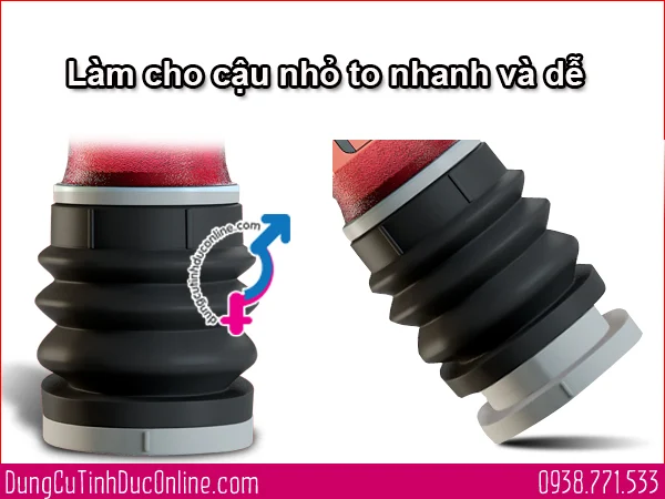 Bathmate Hydromax X30 cận cảnh thân ống và vạch chia