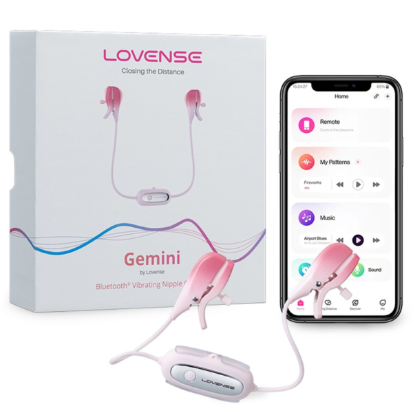 Lovense Gemini Nipple Clamps