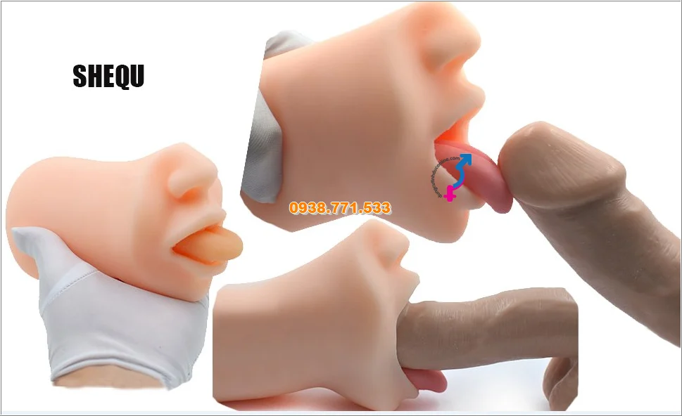 Đặt mua tại DCTO Đặt mua miệng giả 3D Silicon TPE chính hãng tại DCTO