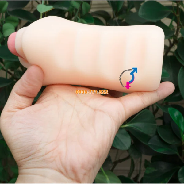 Miệng Giả 3D Silicon TPE Oral Sex Simulator Lưỡi & Răng Chân Thực âm đạo giả orasex