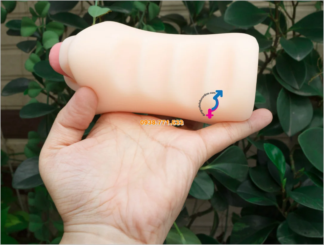 Miệng Giả 3D Silicon TPE Oral Sex Simulator Lưỡi & Răng Chân Thực âm đạo giả orasex