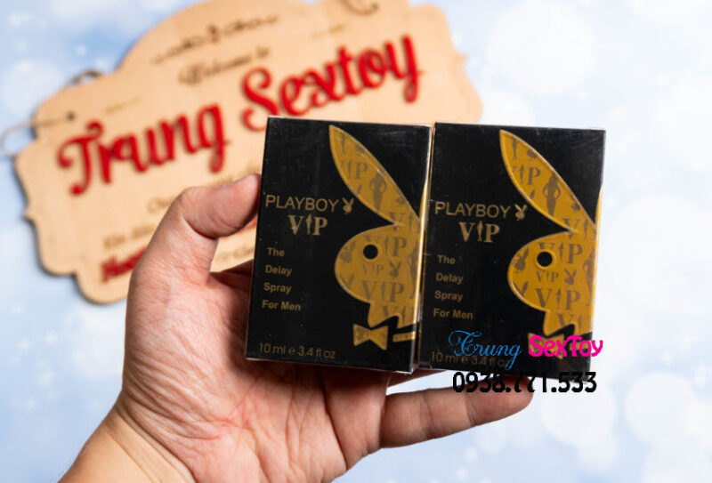 chai xịt Playboy Vip