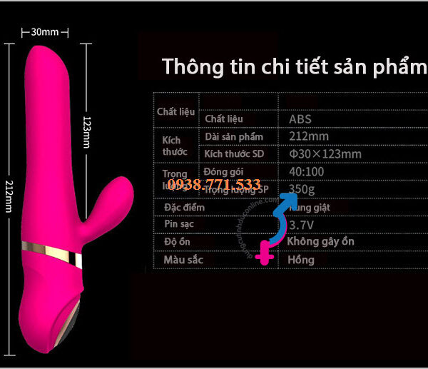 dương vật giả rung thụt cao cấp