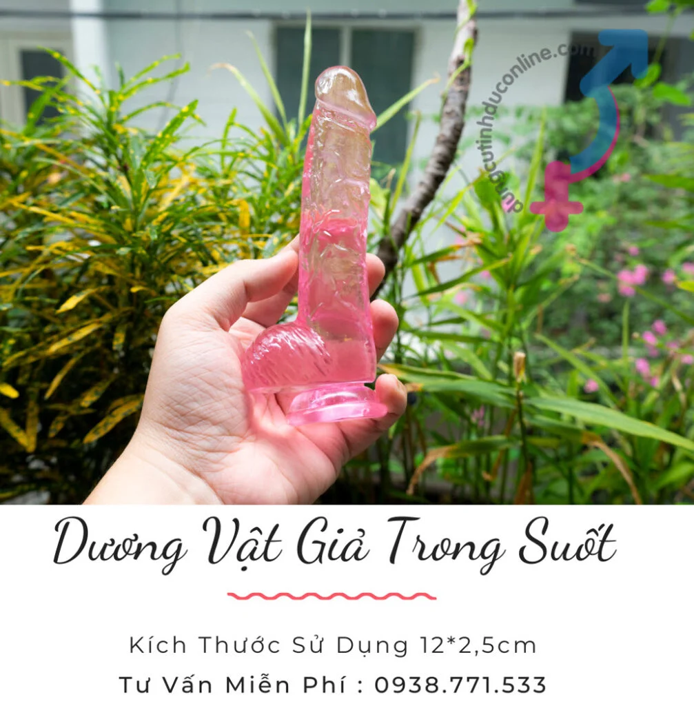 Ưu nhược điểm dương vật giả trong suốt nhiều màu