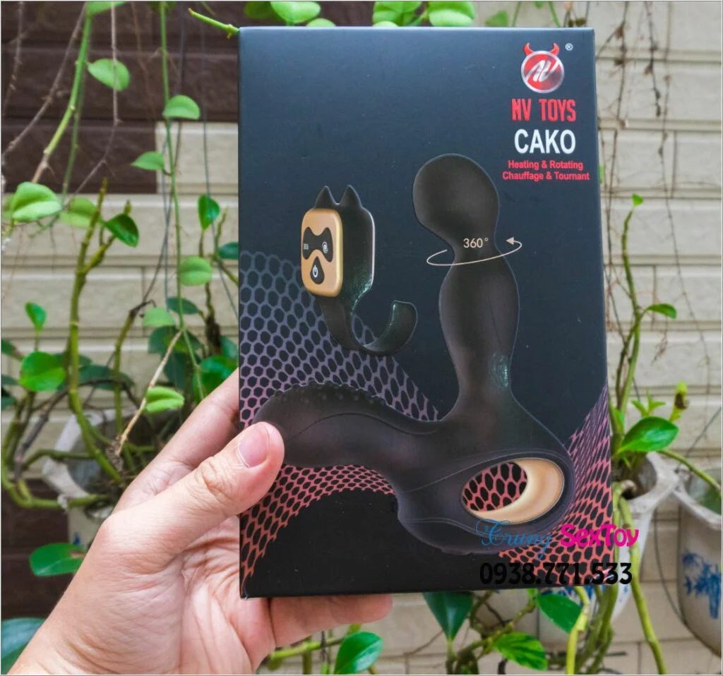 Kích thích hậu môn rung xoay 360 độ NV Toys chính hãng tại DCTO