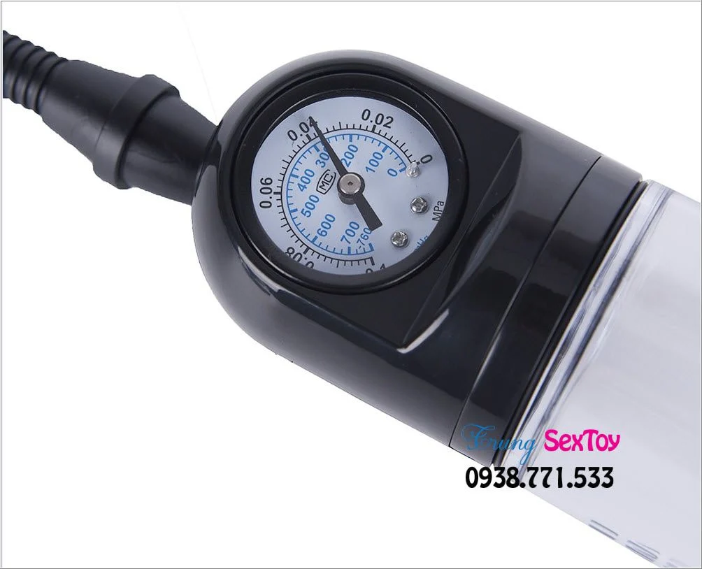 Máy tập dương vật Maxman có đồng hồ Máy tập dương vật Maxman có đồng hồ đo áp lực và bộ phụ kiện