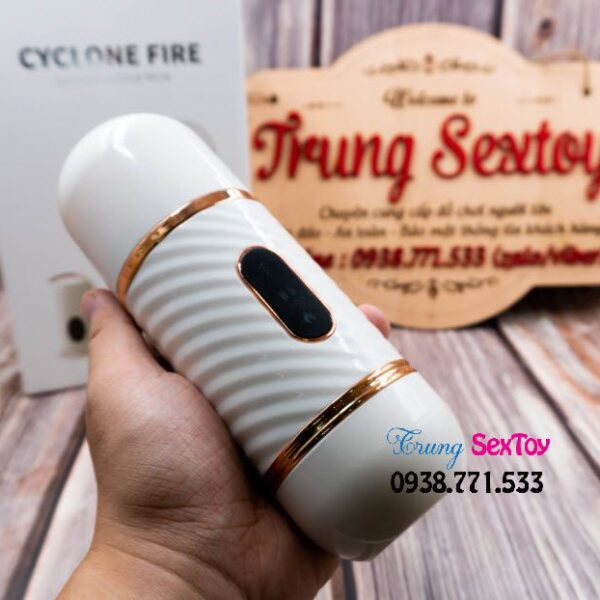 máy thủ dâm  rung thụt Cyclone Fire