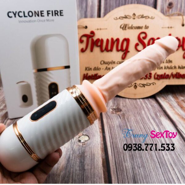 máy thủ dâm  rung thụt Cyclone Fire