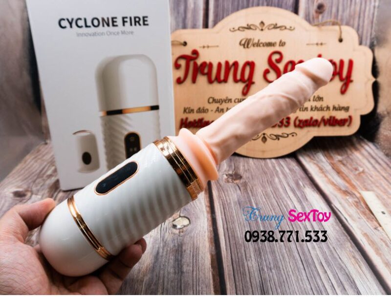 máy thủ dâm  rung thụt Cyclone Fire