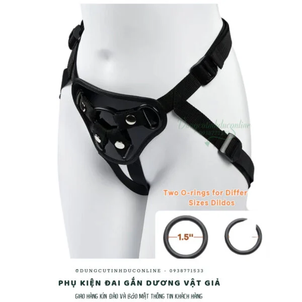 Dây Đeo Dương Vật Giả Dành Cho Các Bạn Les phu kien dai deo duong vat 0000 dungcutinhduconline.com