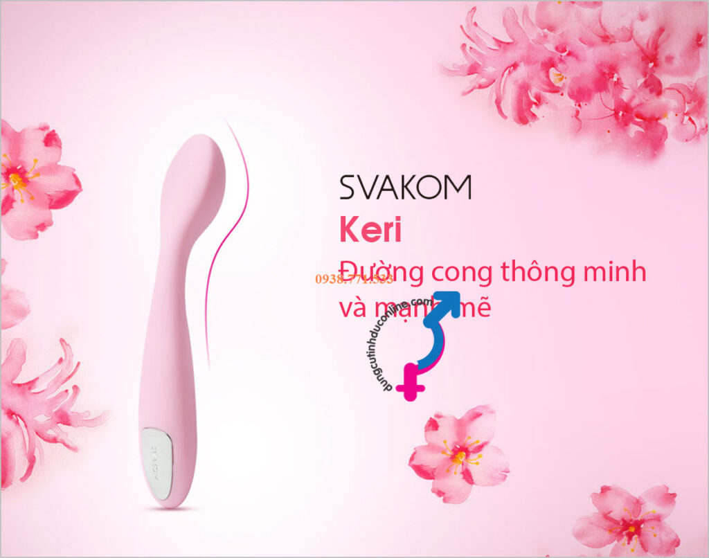 Dương vật giả cao cấp SVAKOM KERI