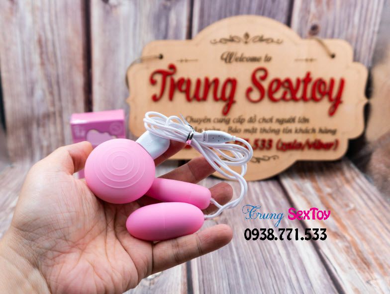 Trứng rung tình yêu 2 cục USB