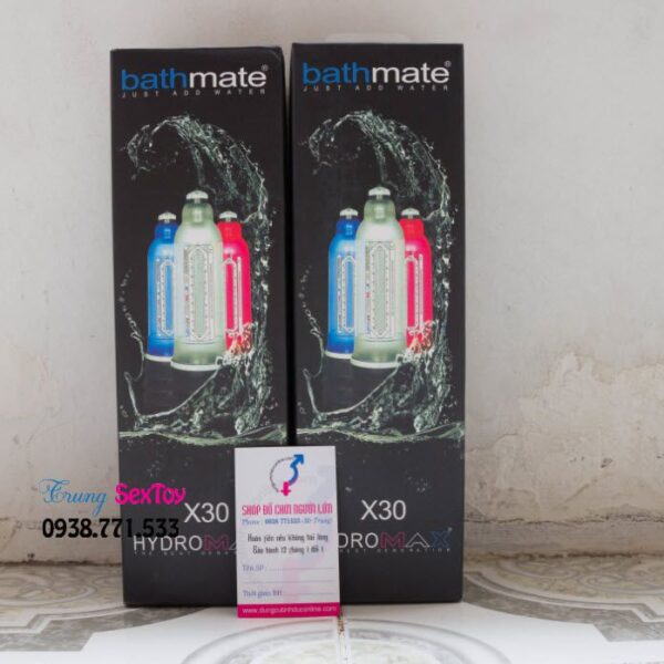 may tap duong vat Bathmate Hydromax