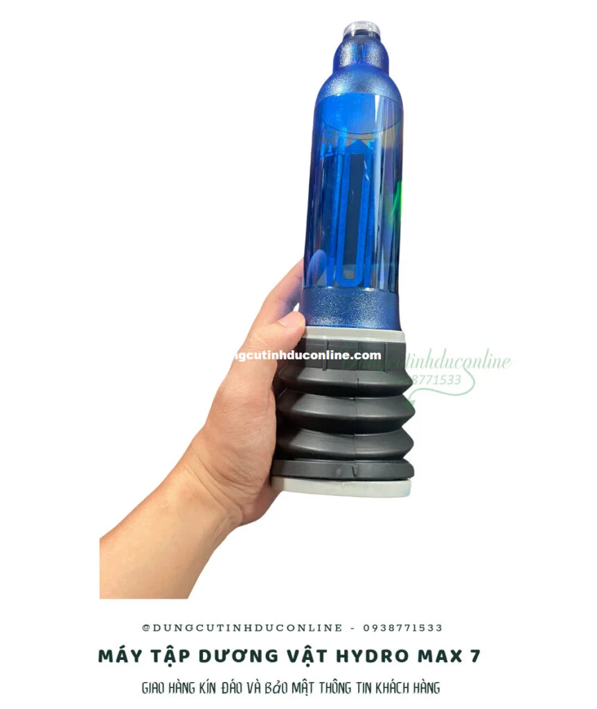 Bao bì Bathmate Hydromax 7 dùng để đối chiếu tên model khi nhận hàng