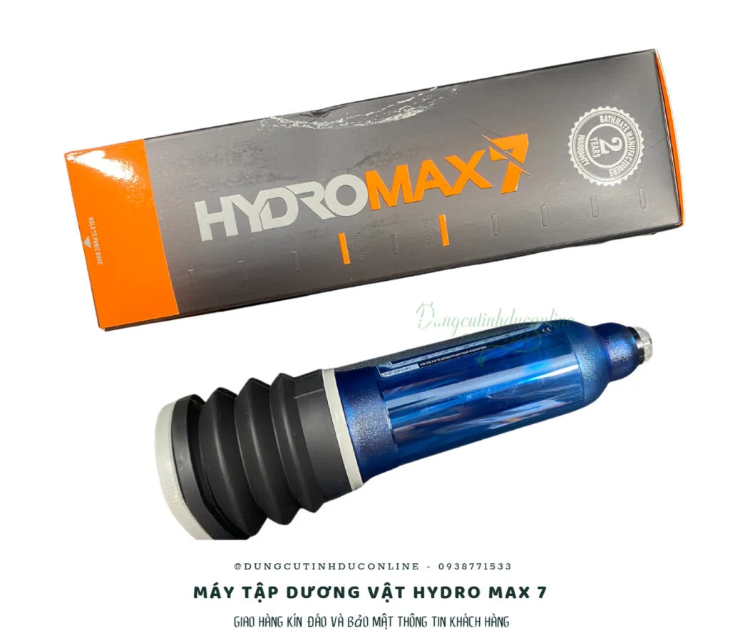 Bathmate Hydromax 7 chính hãng, máy tập thủy lực dùng nước