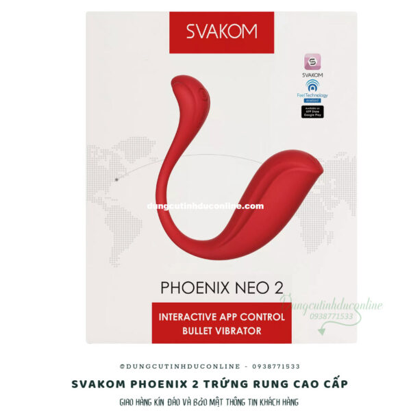 trung rung Svakom Phoenix 2 0003 Shop trung rung tinh yeu