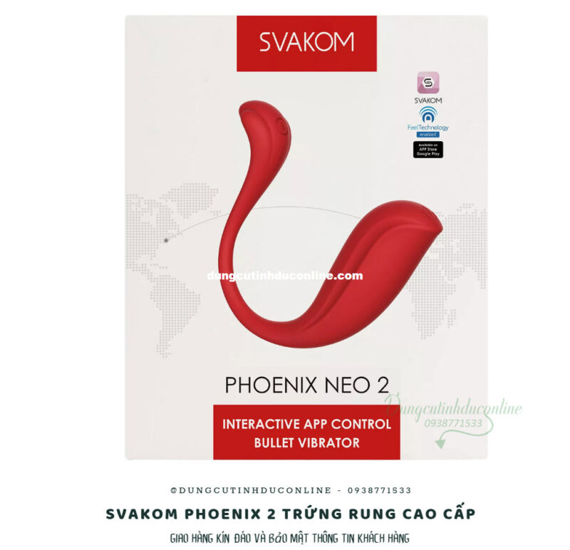 trung rung Svakom Phoenix 2 0003 Shop trung rung tinh yeu