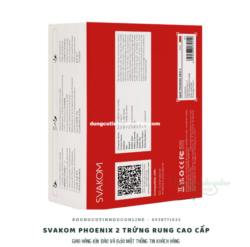 trung rung Svakom Phoenix 2 0004 Shop trung rung tinh yeu