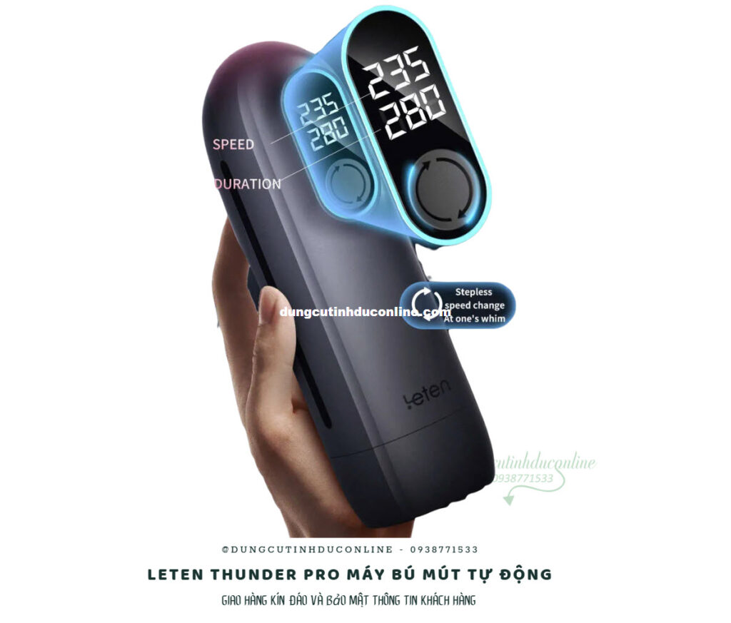 Leten Thunder Pro may bu mut tu dong