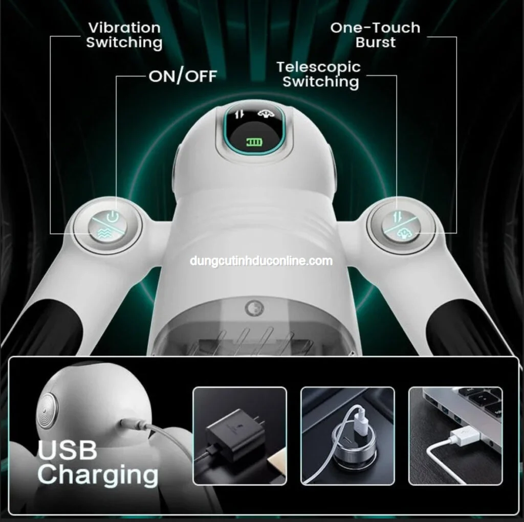 Máy thủ dâm robot bú mút tự động thông số kỹ thuật