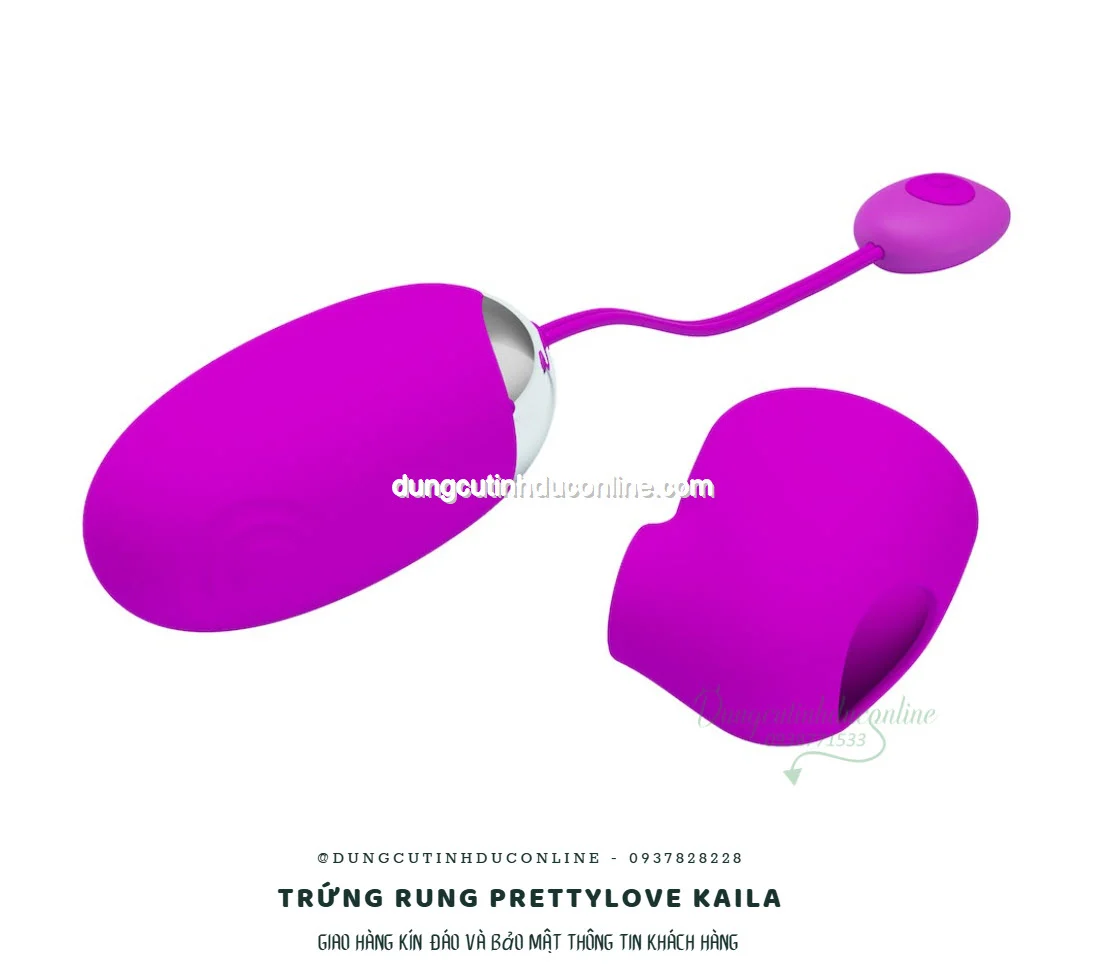 Trứng rung Prettylove Kaila Trứng rung Prettylove Kaila - Ảnh 3