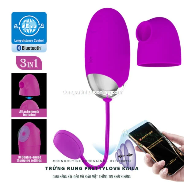 Trứng rung Prettylove Kaila trung rung Prettylove Kaila 0003 shop trung rung