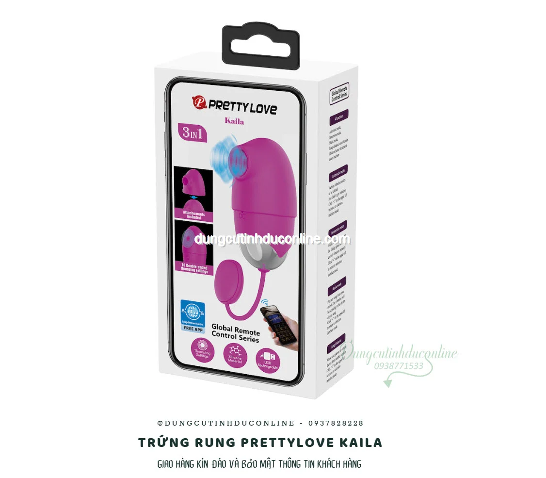 Trứng rung Prettylove Kaila Trứng rung Prettylove Kaila - Ảnh 9