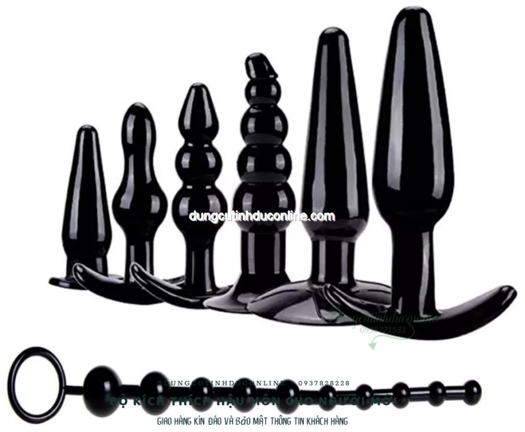 Bộ Sextoy Anal Plug 7 Món
