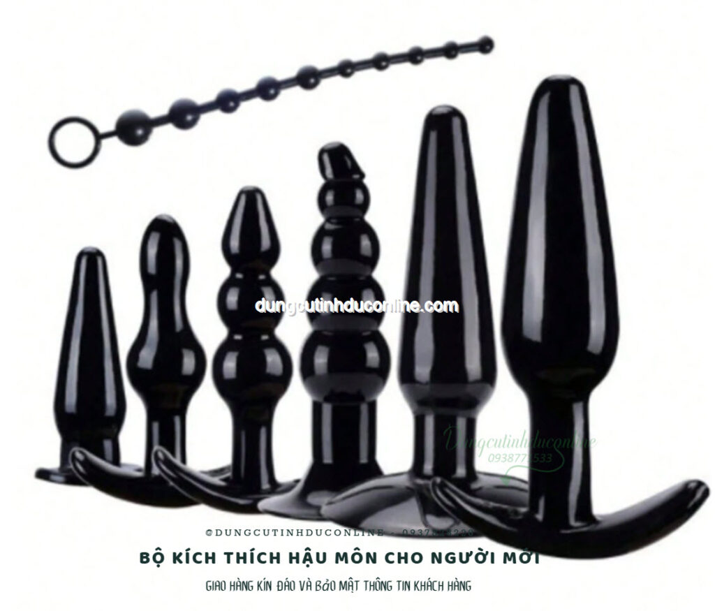 Bộ Sextoy Anal Plug 7 Món