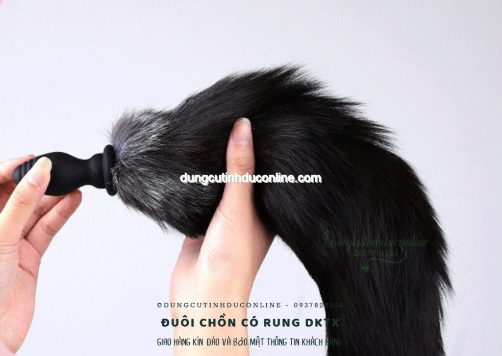 Đuôi chồn có rung do choi bdsm