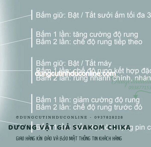 duong vat gia Svakom Chika 0003 Shop do choi tinh duc