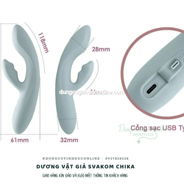 duong vat gia Svakom Chika 0006 Shop do choi tinh duc