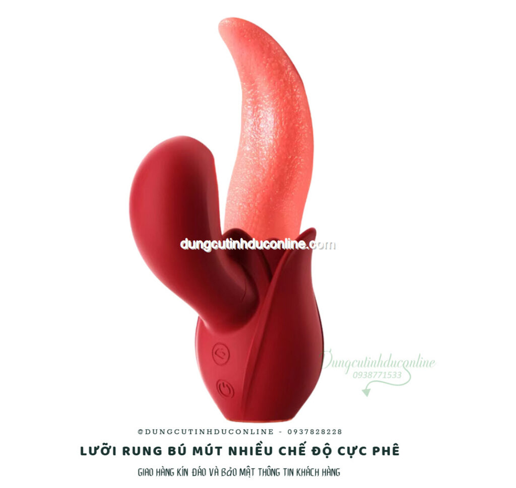 Lưỡi Rung Bú Mút Đa Chế Độ