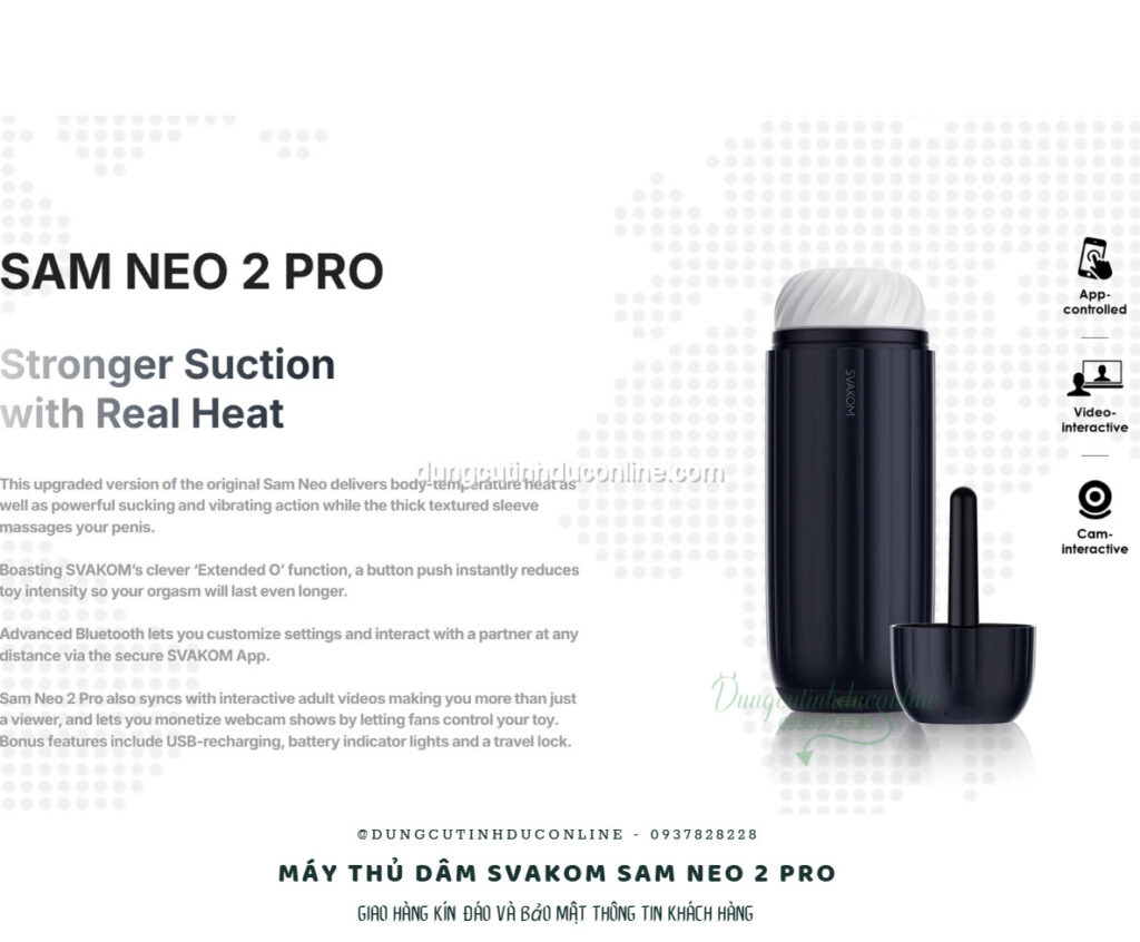 may thu dam Svakom SAM NEO 2 PRO