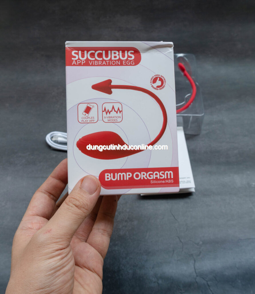 Trứng rung Succubus điều khiển từ xa