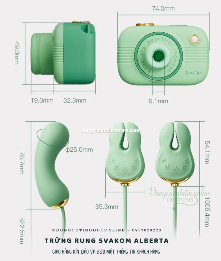 Trứng rung Svakom Alberta