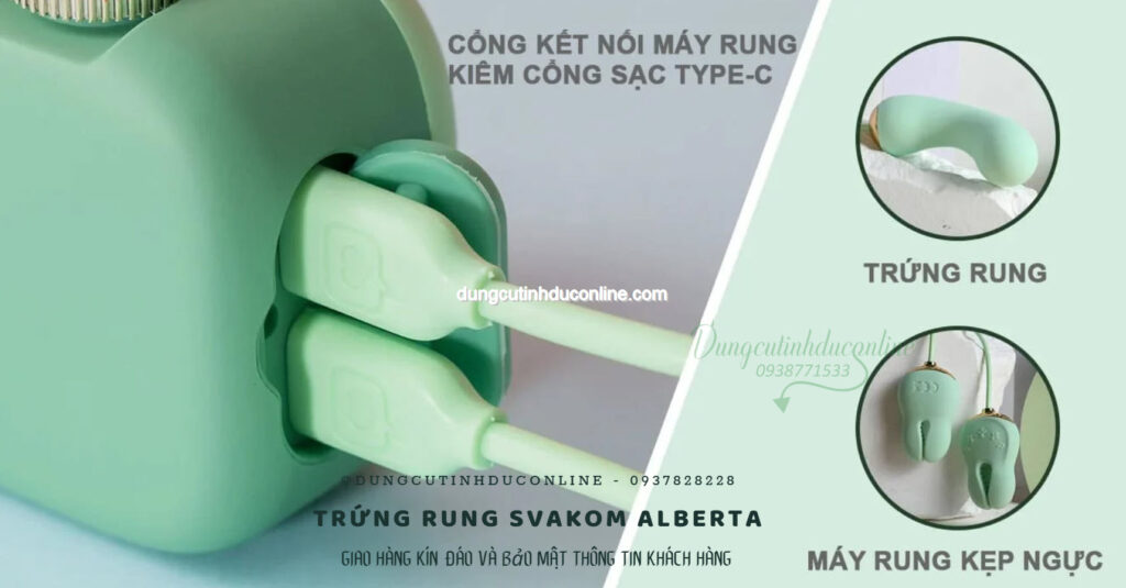 Trứng rung Svakom Alberta