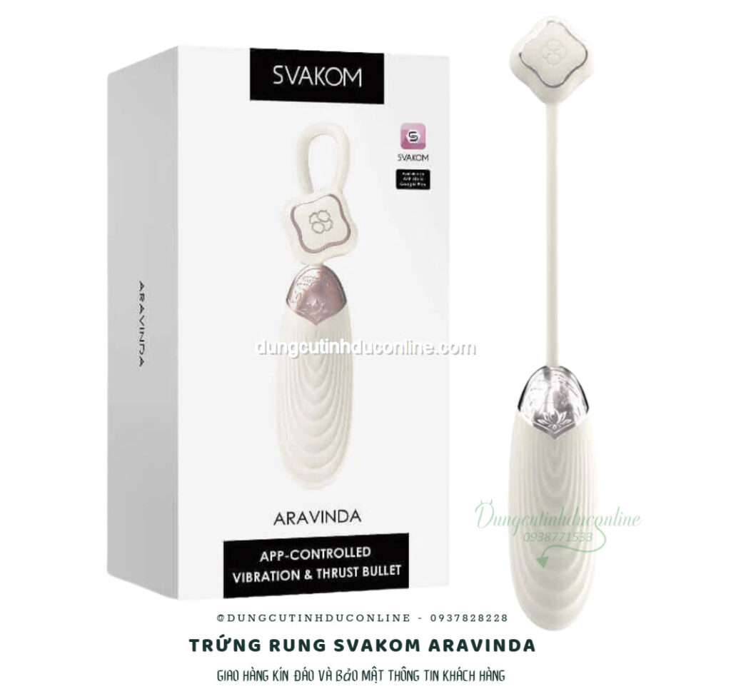 trứng rung Svakom Aravinda