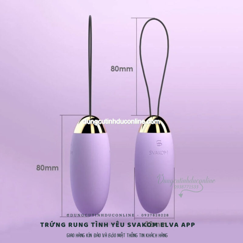 trung rung Svakom Elva App 0003 Shop trung rung tinh yeu