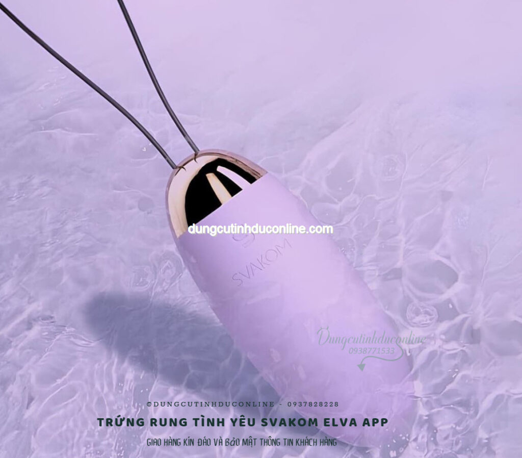 Trứng Rung svakom Elva App