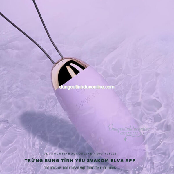 trung rung Svakom Elva App 0004 Shop trung rung tinh yeu