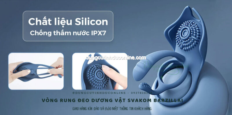 vong rung Svakom Barzillai 0000 Shop vong rung deo duong vat