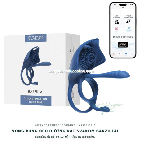 vong rung Svakom Barzillai 0006 Shop vong rung deo duong vat