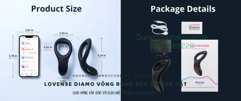 Lovense Diamo vong rung deo duong vat0002 Shop