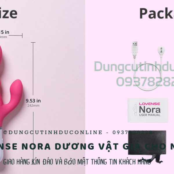 Lovense Nora duong vat gia 0001 SHop duong vat gia