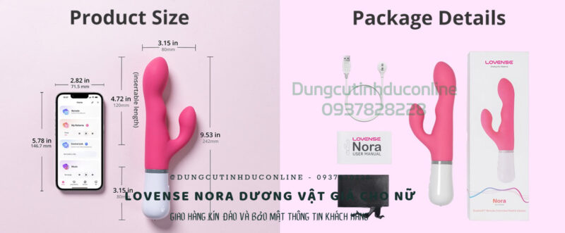 Lovense Nora duong vat gia 0001 SHop duong vat gia