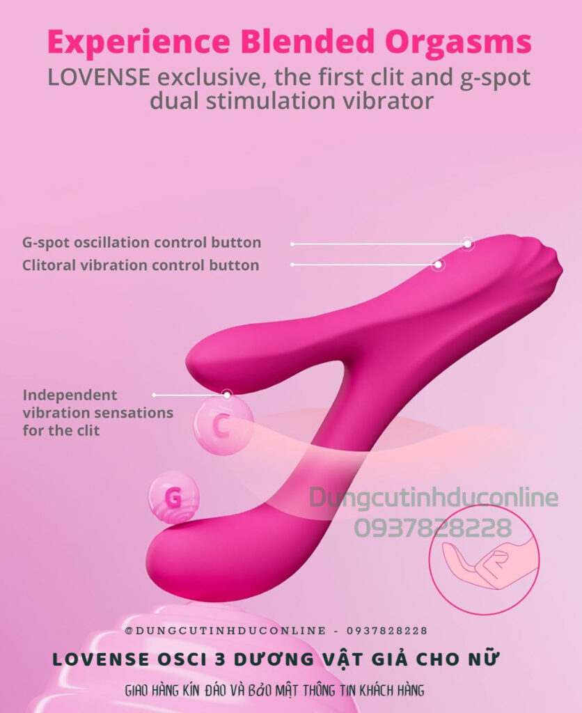Lovense Osci 3 duong vat gia