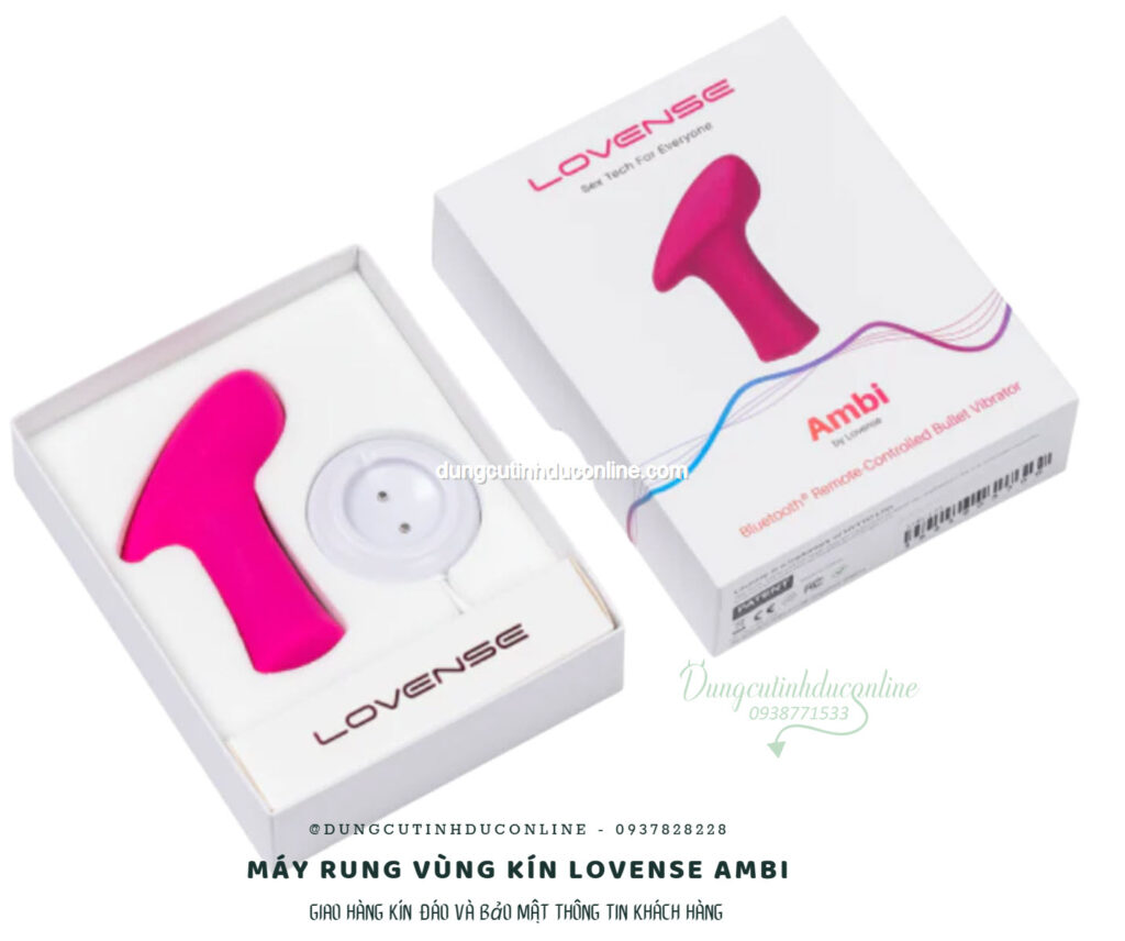 Máy Rung Vùng Kín Lovense Ambi Máy Rung Vùng Kín Lovense Ambi