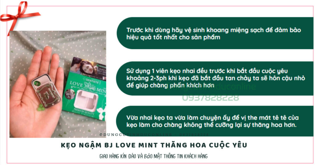 Kẹo ngậm BJ Love Mint 