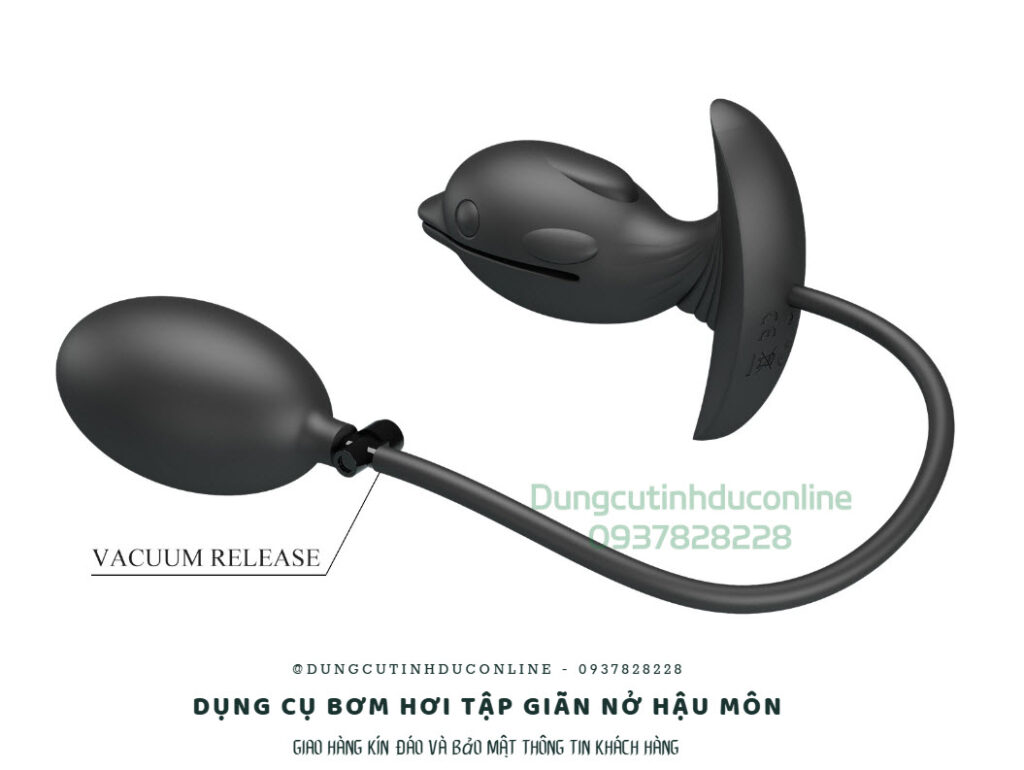 Dụng Cụ Bơm Hơi Tập Giãn Nở Hậu Môn 